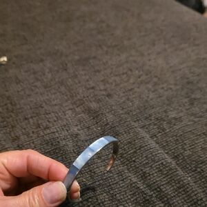 Silver Wearable Tech Bracelet